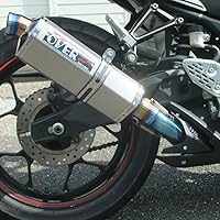【希少】【良品】オーヴァーレーシング　ツインチタンメガホンスリップオンマフラー OVER RACING オーヴァー ツインチタンメガホン スリップオン